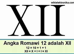 Huruf Romawi 10-12